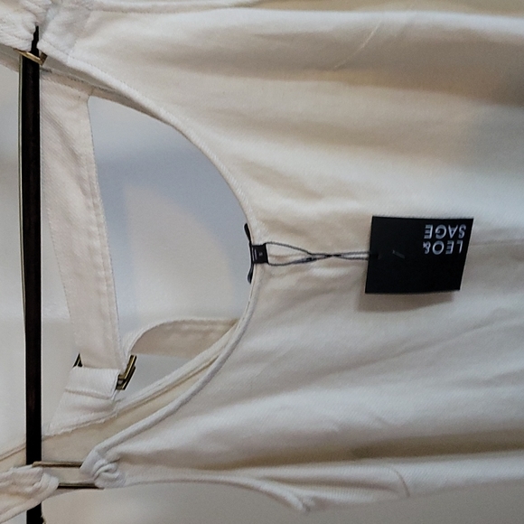 Leo & Sage linen jumper dress - Picture 2 of 3